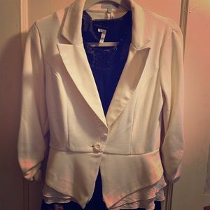 2 for 1 Blazers.. cream and brown.